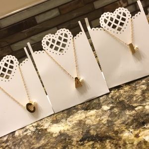 Initial Necklaces
